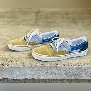 Vans Era Quilted Bandana multi/marshmallow low top Sneakers, Mens size 8, unisex